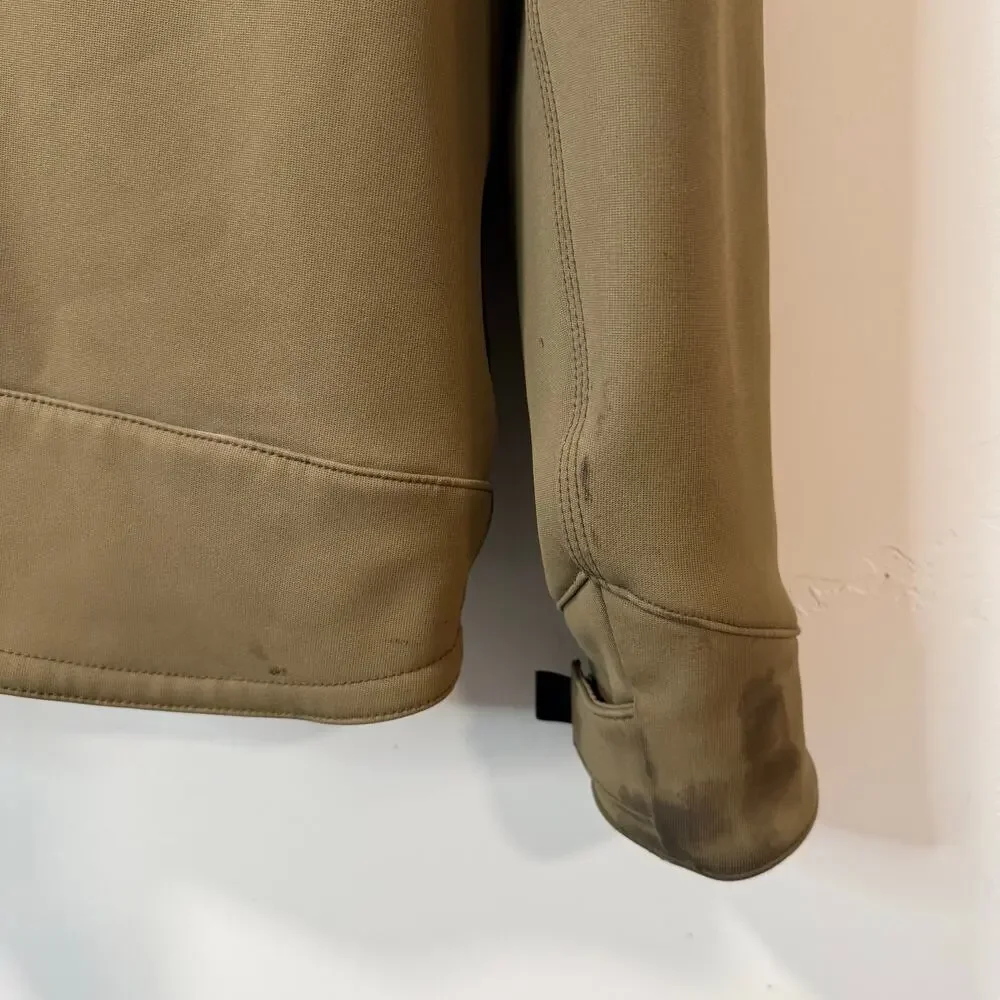 Carhartt Men's Crowley Nylon Jacket Full‎ Zip Softshell Tan Medium Workwear